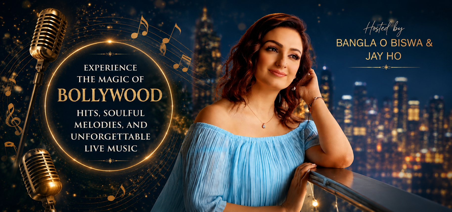 Akriti Kakkar live music banner